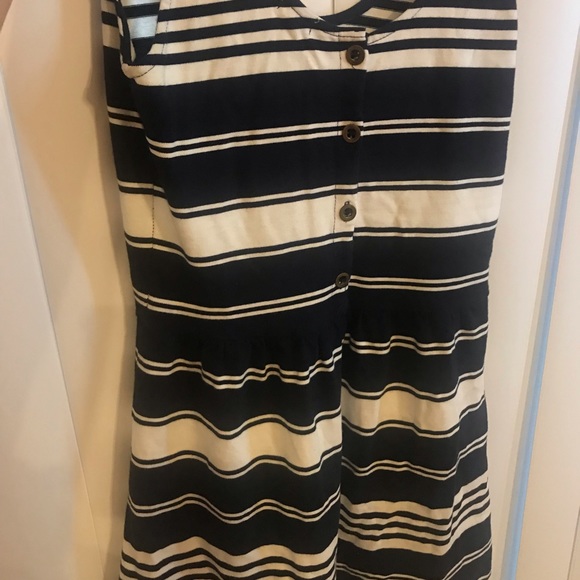 Sleeveless, Pima, striped dress - Picture 3 of 3